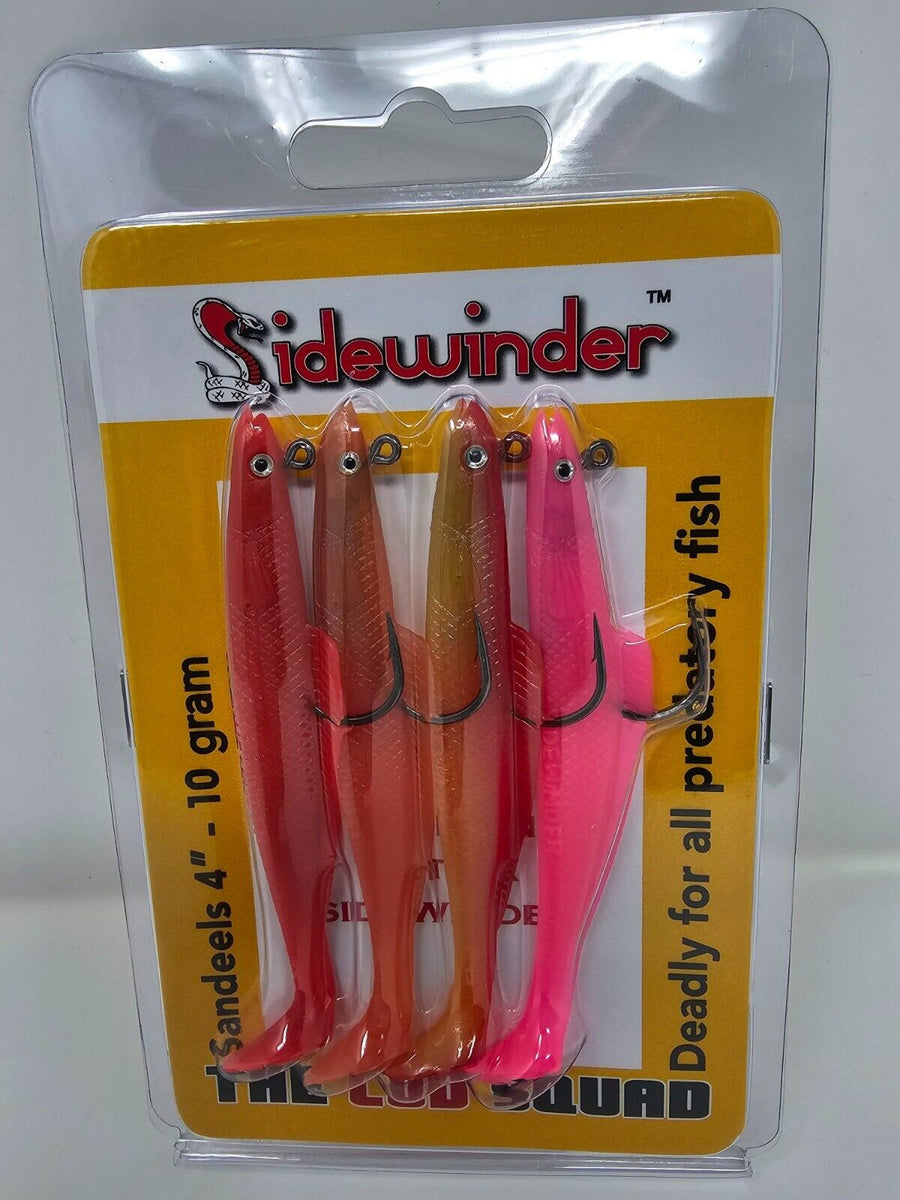 Angling4Less - Sidewinder  Sea Fishing, Soft & Hard Lures