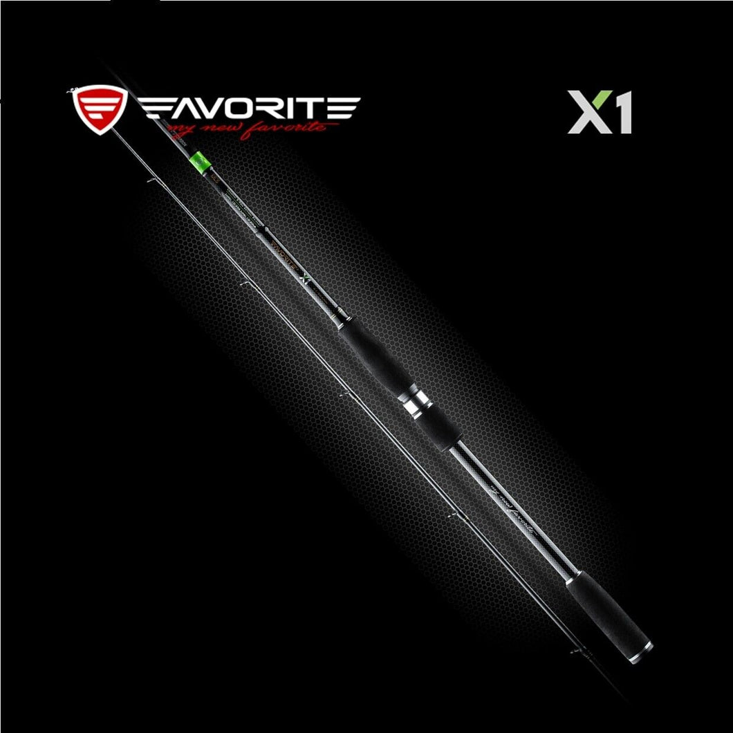 Favorite X1 2020 Spinning Rod - 6ft 0.5-5g - X1-602UL - Lure Fishing Rod