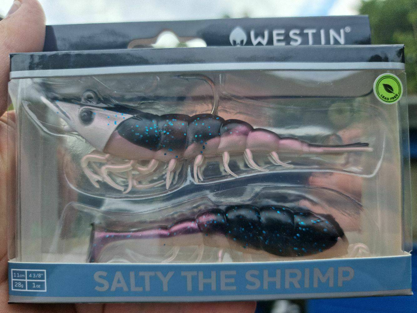 Westin Salty the Shrimp Jig 11cm/28g - discontinued